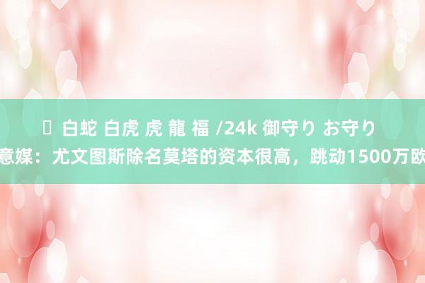 ✨白蛇 白虎 虎 龍 福 /24k 御守り お守り 意媒：尤文图斯除名莫塔的资本很高，跳动1500万欧